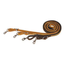 7938 LT: Roping Rein w/Rawhide Lace