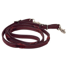 7942 LAT: Latigo Roping Rein w/Twist